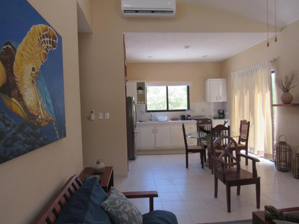 Two Bedroom Beachfront Villa Celestun Exterior photo